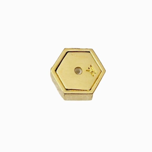 Via Saviene Sixtine Hexagon Ear Crawler Stud Earrings - Picture 5 of 7